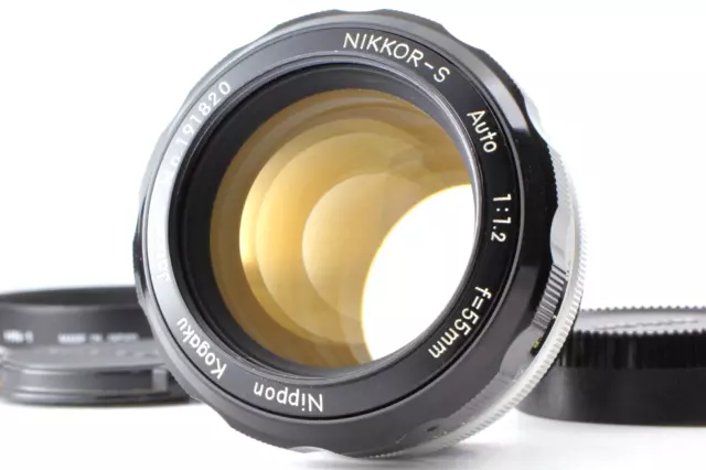 【  Near Mint＋ 】Nikon Nikkor-S.C Auto 55mm f/1.2 Non Ai MF Prime Lens from Japan