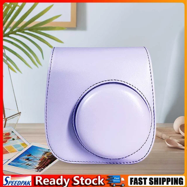 Instant Camera Bags PU Leather Carrying Bags for Fujifilm Instax Mini 12/11/9/8