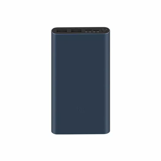 Xiaomi Mi PowerBank 3 10000mAh 18W 3A QC 3.0 Fast Charger Dual USB-A USB-C Type