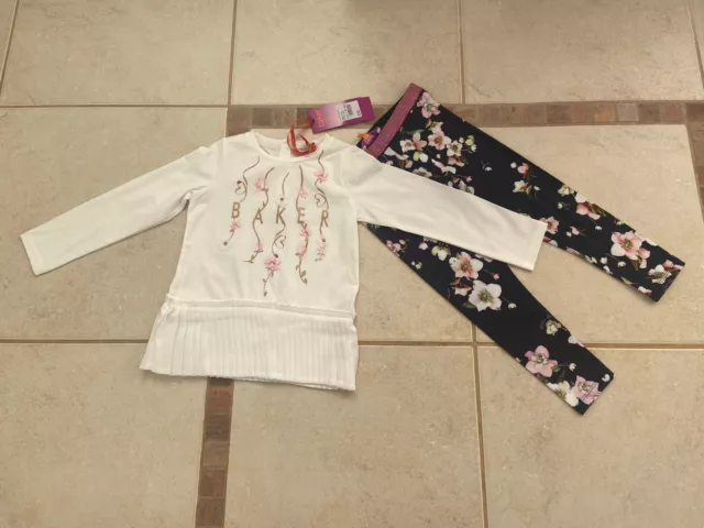Ted Baker Floral Top Leggings Set 3-4yr BNWT