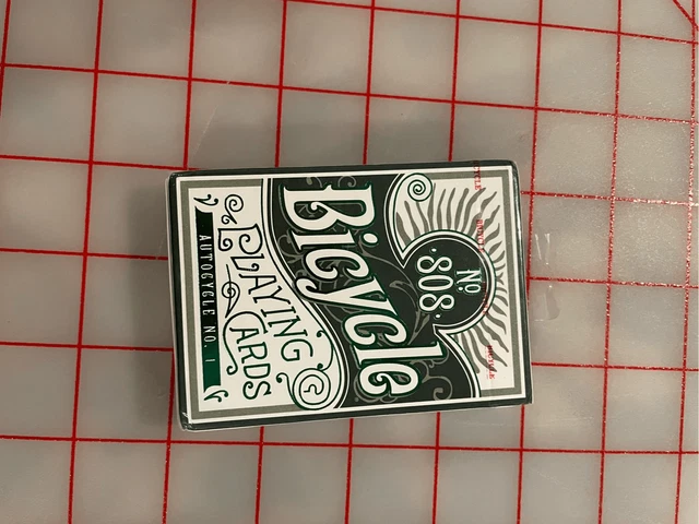 No. 808 Bicycle Autocycle No. 1 Playing Cards  2016     # AM