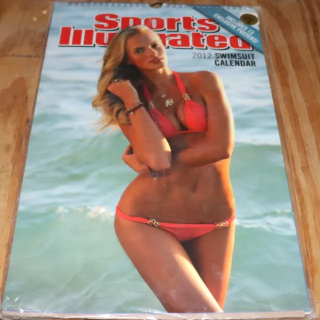 Sealed Sports Illustrated Oversized Calendar 2012  Kate Upton ,Brooklyn Decker