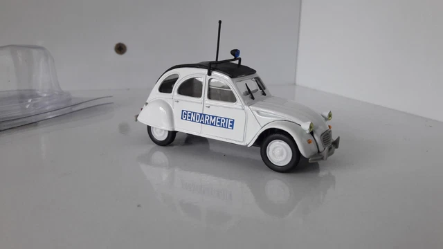 NOREV CITROEN 2 CV  ARGUS DE LA MINIATURE  JET-CAR série limitée 1/43