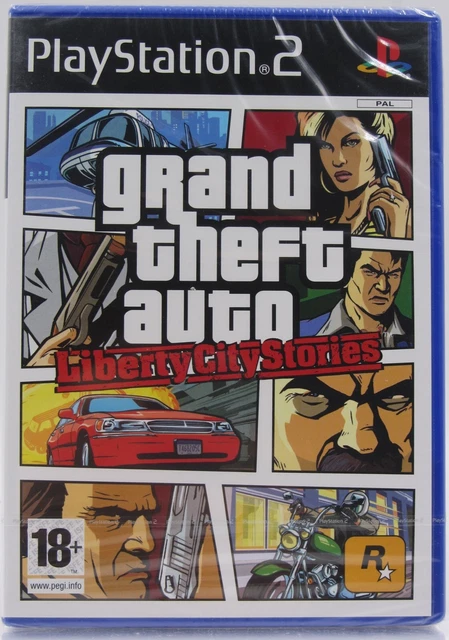 Jeu PS2 Grand Theft Auto: Liberty City Stories - Version PAL - état Correct - Disque Fonctionnel