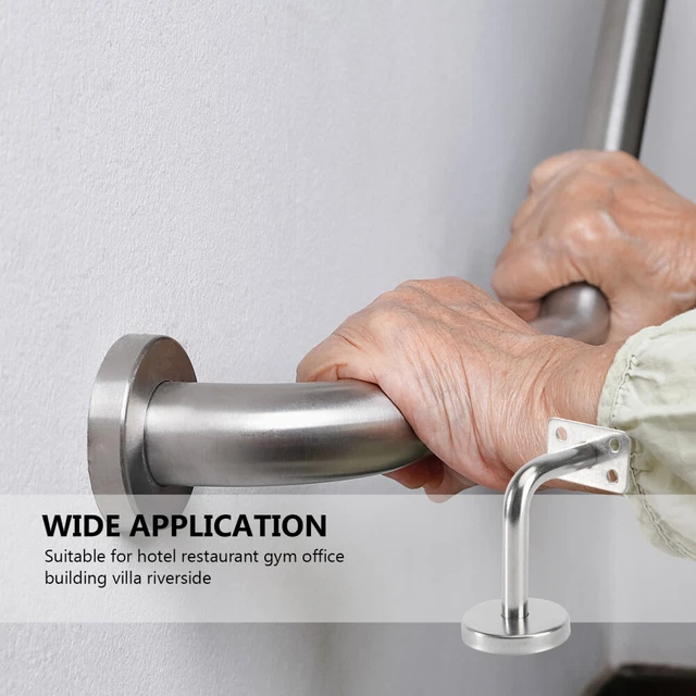 5 pz staffe corrimano supporto in metallo per scale conduttura ringhiera esterna