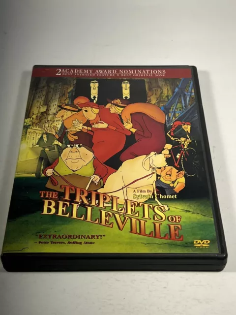 The Triplets of Belleville (DVD, 2003) Sylvain Chomet Film
