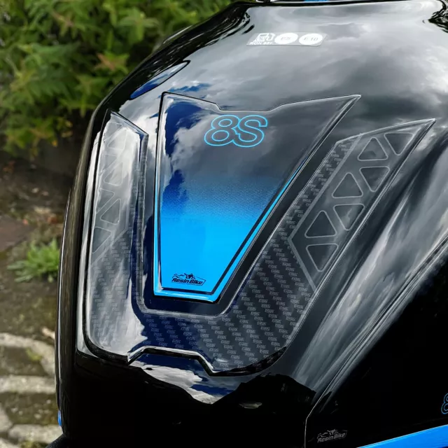 Protection Du Réservoir Autocollant Moto 3D Compatible Avec Suzuki GSX 8s 2023