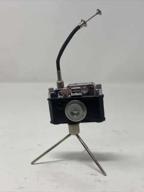 1950s Vintage Occupied Japan Cigarette Table Lighter Photo Camera AS IS