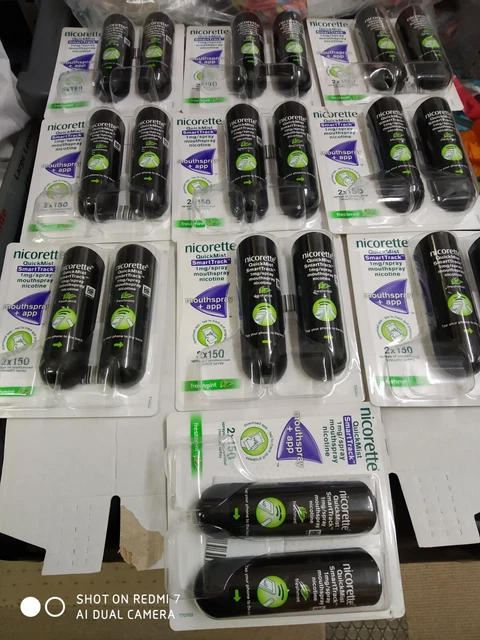 Nicorette Quickmist Spray Bocca Menta Fresca Nicotina 10 Confezioni Doppie Exp 2024 Nicorette Quickmist Spray Bocca Menta Fresca Nicotina 10 Confezioni Doppie Exp 2024