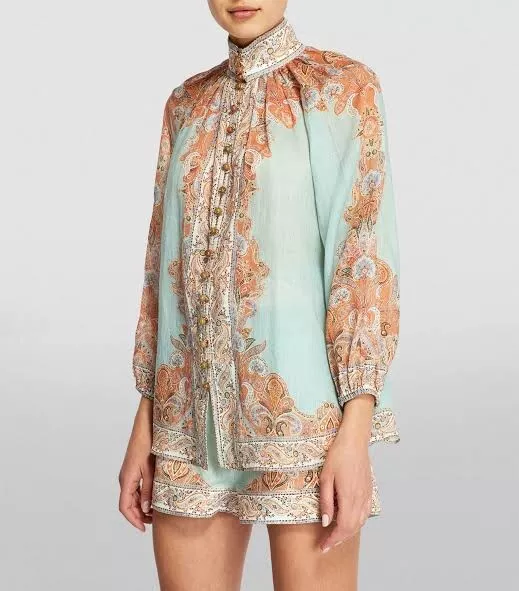 Zimmermann Devi Blouse Size 4