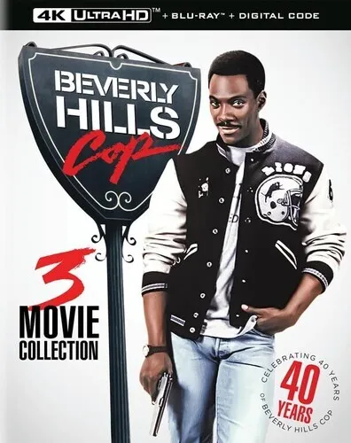 Beverly Hills Cop: 3-Movie Collection [New 4K UHD Blu-ray] Boxed Set, 4K Maste