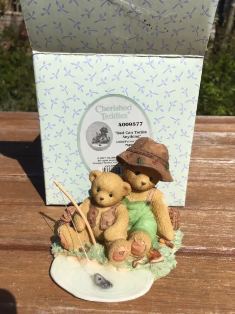 CHERISHED TEDDIES DAD CAN TACKLE ANYTHING - Father's Day 2007 - Retired