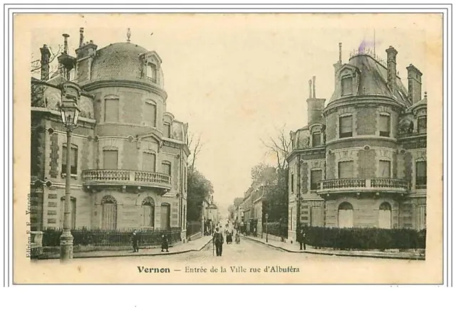 27.Vernon.entree De La Ville Rue D'albufera