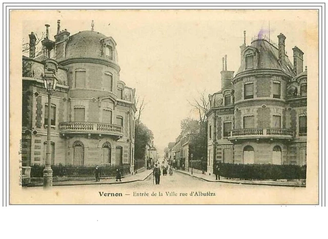 27.Vernon.entree De La Ville Rue D'albufera