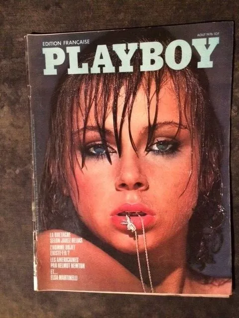 Playboy Aout 1976 Eo/Pin Up Double Page/Erotisme/Helmut Newton