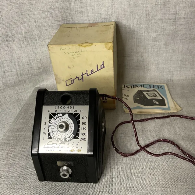 Corfield Lumimeter Enlarging Exposure Meter Used