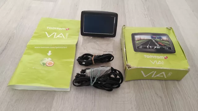 TomTom Navi VIA 120 4,3 Zoll￼ Europa Traffic TMC IQ 19 Länder OVP #4448