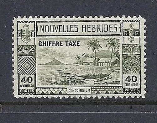 NEW HEBRIDES (FR) 1938 Postage Due 40c SG FD68 MNH