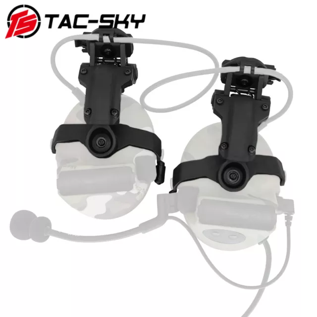 TS TAC-SKY Tactical helmet rear ARC rail accessory kit for PELTO ComTac headset