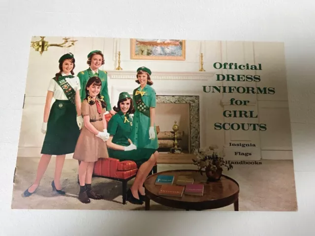 Vintage Official Dress Uniforms for Girl Scout in Mind Condition 1950's/60/s
