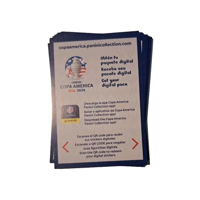 20 PANINI CODES Copa America 2024 US Version EUR 2,00 PicClick DE