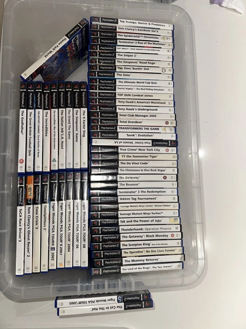 650+ PLAYSTATION 2 PS2 Games [No Duplicates] + Boxed PS2 Console ...