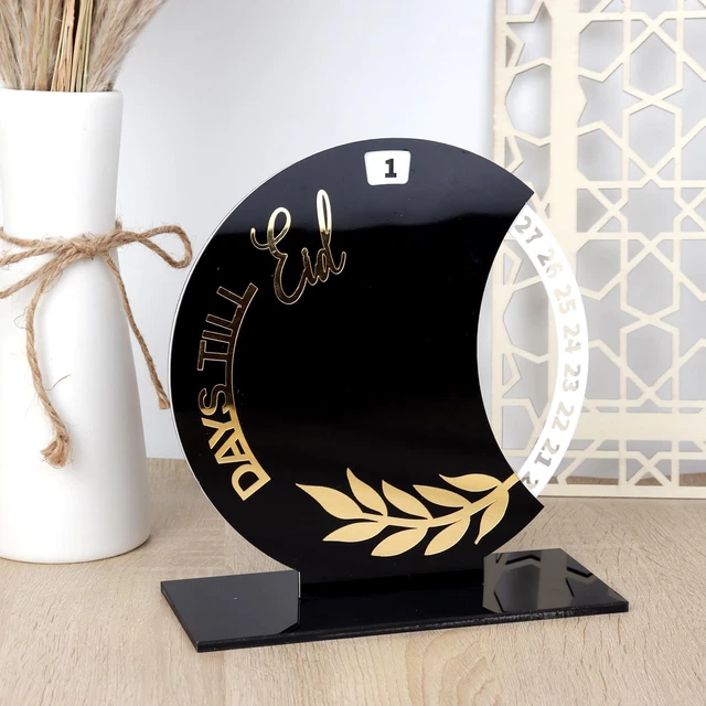 RAMADAN MUBARAK ADVENT Calendar 2024 DIY Countdown Calendars Eid