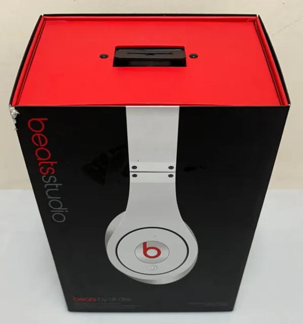 Genuine Beats By Dr. Dre Studio One 1 Stereo Headphones Work Perfect Boxed