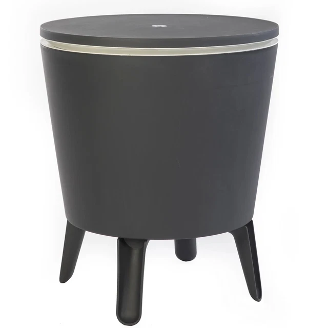 Keter Cool Bar tavolino outdoor refrigeratore bevande tavolo da cocktail terrazza 7
