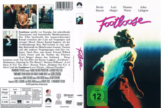 FOOTLOOSE --- 80er Kultfilm --- Kevin Bacon --- Lori Singer --- John Lithgow ---