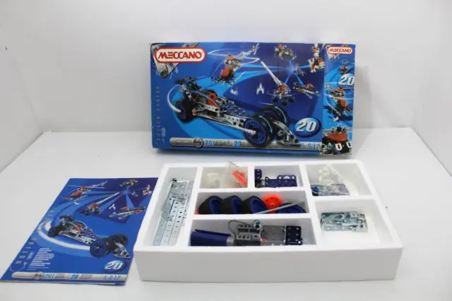 Meccano Multi Models Motion System 6520 - Makes 20 models, Construction