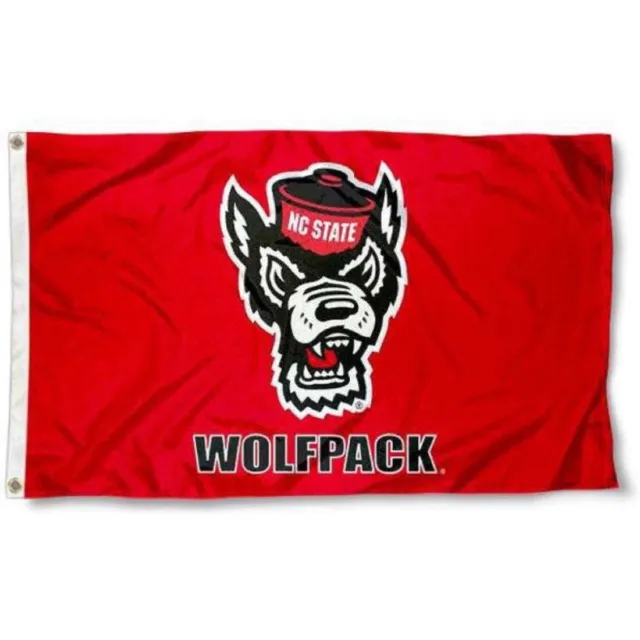 North Carolina State Wolfpack 3x5 ft Flag Banner NCAA NC State