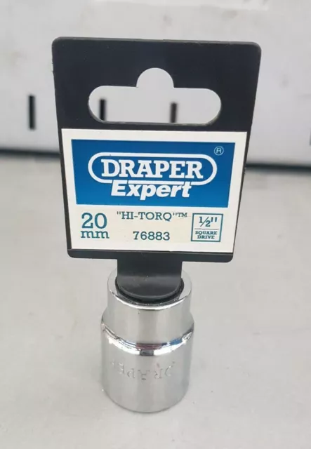 Draper 76883 Expert 20mm 1/2" Square Drive Hi-Torq 12 Point Socket