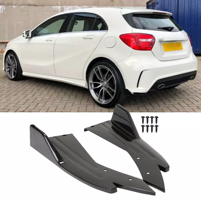 Stoßstange Lippe Splitter Flap Diffusor Heckspoiler Für Mercedes A 45 AMG W176