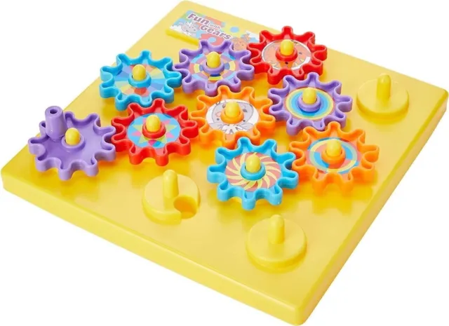 Autism Calming Sensory Toys Fun With Gears Toy Children Visual Aid ADHD KIDS UK