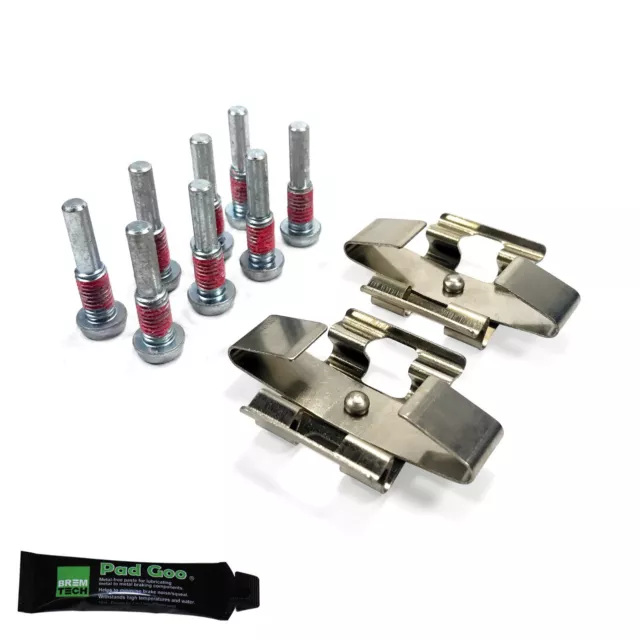 Front Brake Pad Pin Fitting Kit Fits: Bmw 1 Series 135 E88 06-12 Brembo Bpf1802A