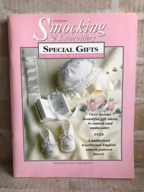 VTG New/Unused Australian Smocking & Embroidery Magazine   Issue : Special Gifts