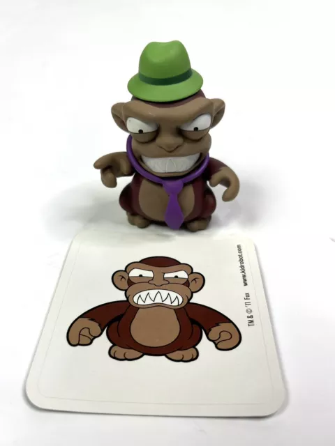Kidrobot Family Guy Series 1 Evil Monkey W/ Accessories Mini Vinyl 3 Inch Figure