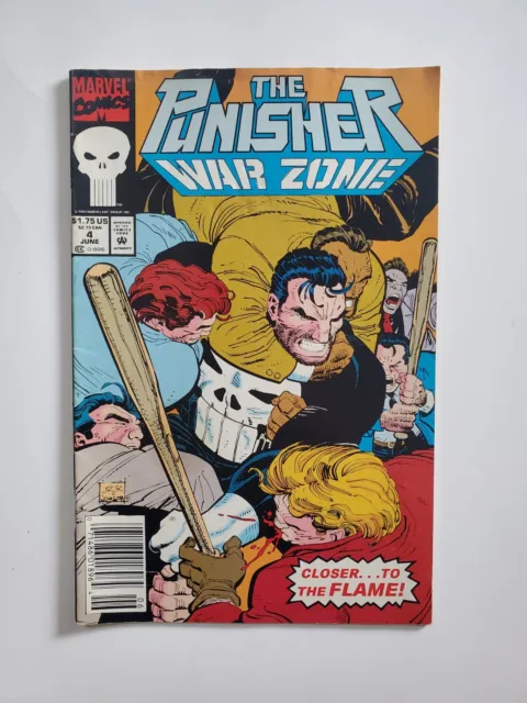 Marvel Comics The Punisher War Zone 4 June 1992 John Romita Jr