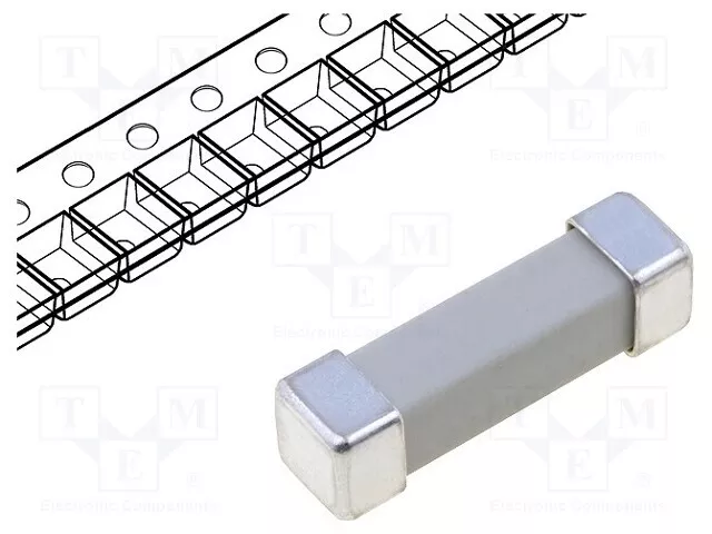 Sécurité : Schmelz Céramique 80mA SMD 250V Fusible 16x4, 5x4, 5mm 160016.0, 08