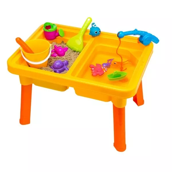 Sand- und Wasser Spieltisch Wassertisch Sandkasten Tisch Spielset NEU & OVP