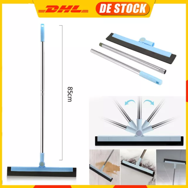 Profi Flitscher Bodenwischer 85 cm Aluminium Wasserschieber Bodenabzieher DHL