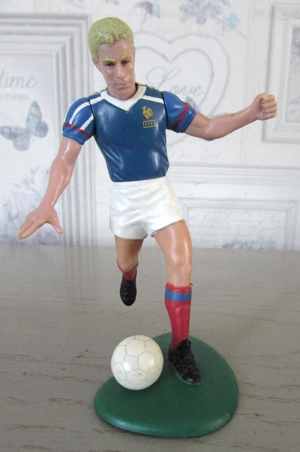 LOT DE 3 Figurines Tonka 1989 Football équipe de France - Papin Amoros et Perez EUR 14,90 - FR