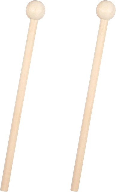 1000 Bacchette In Legno Puro Per Arti E Mestieri, Rotonde, Lunghezza 6,8 Cm, Ideali Per Modellismo, Decorazioni E Lavoretti