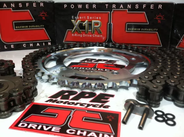 SUZUKI SV650 SV650S '99-12 JT 525 X-Ring CHAIN AND SPROCKETS KIT *OEM, QA or FWY