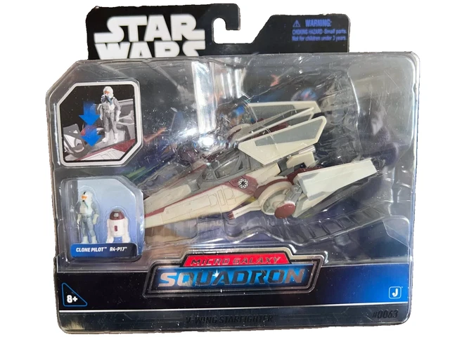 Veicolo Star Wars Micro Galaxy Squadron Shadow V-Wing | 12,5 Cm Con Microfigura - 5