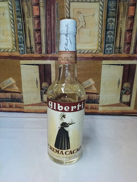 Liquore Crema Cacao Alberti 75cl Nn% anni 60