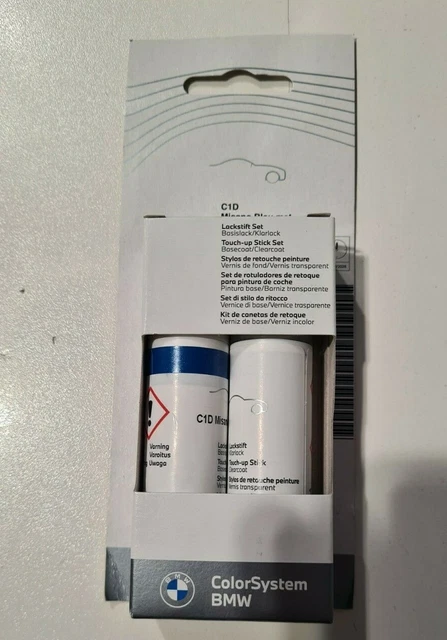 BMW GENUINE MISANO Blue Metallic C1D Touch Up Stick Pen Set 51915A07DA6 ...