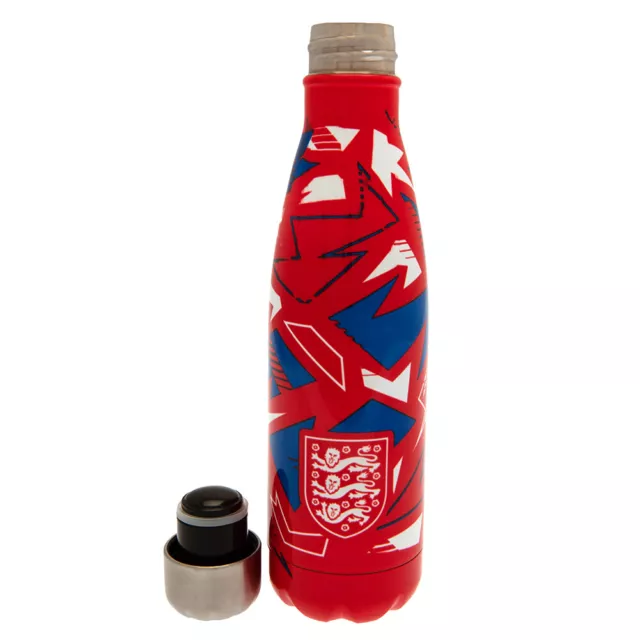 England FA  Botella de Agua / Frasco Térmico Diseño Escudo (TA10183)