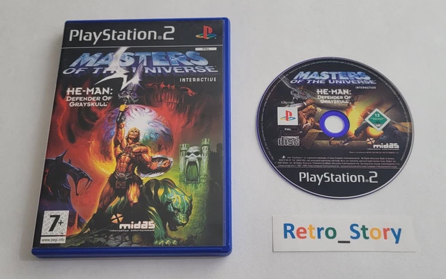 Playstation 2 PS2 Masters of the Universe He-Man Defender of Grayskull – Loja de Brinquedos e Playstation 2 PS2 Masters of the Universe He-Man Defender of Grayskull – Loja de Brinquedos e